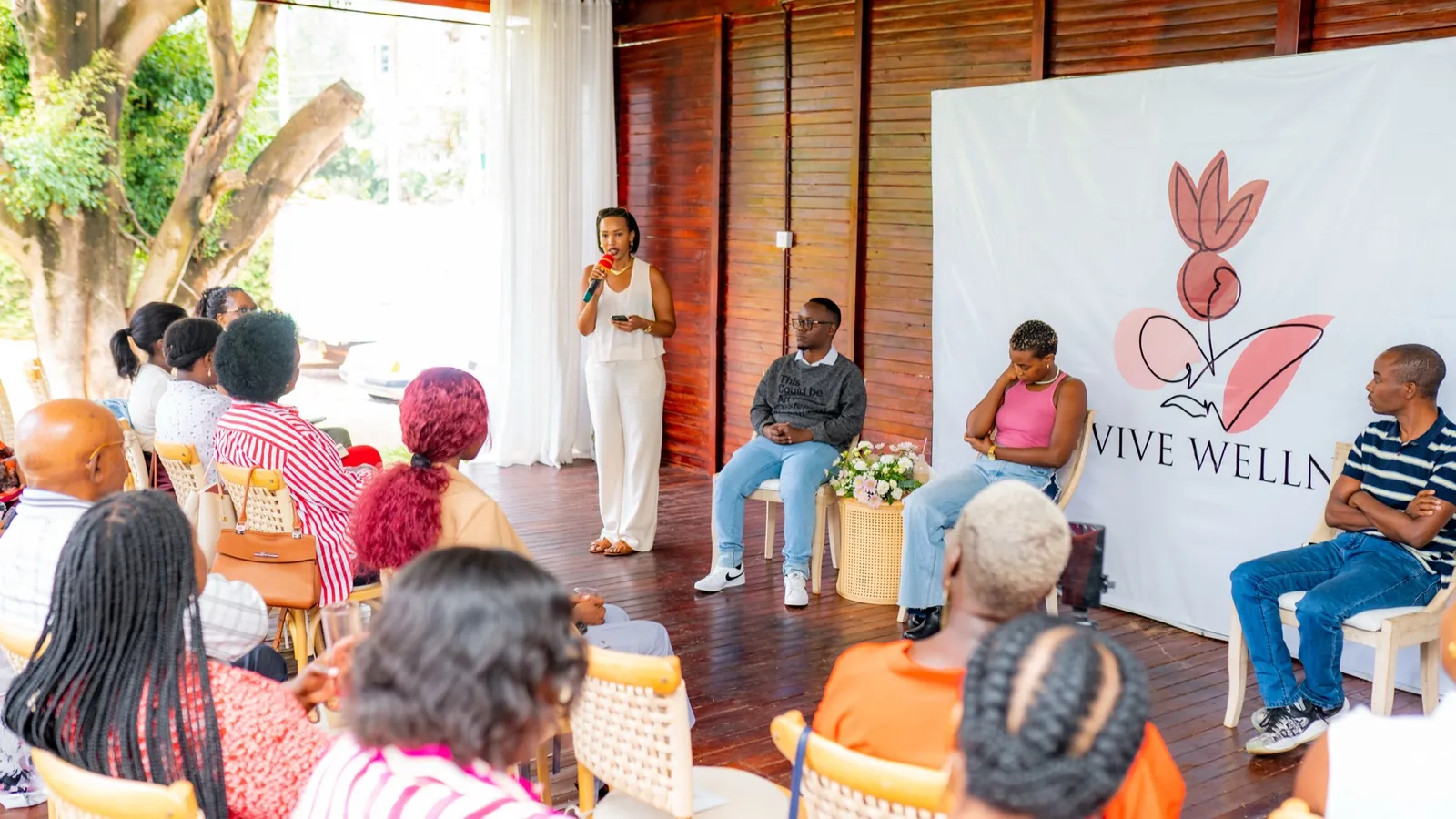 Wellness event run by Fledge Media for Revive Wellness