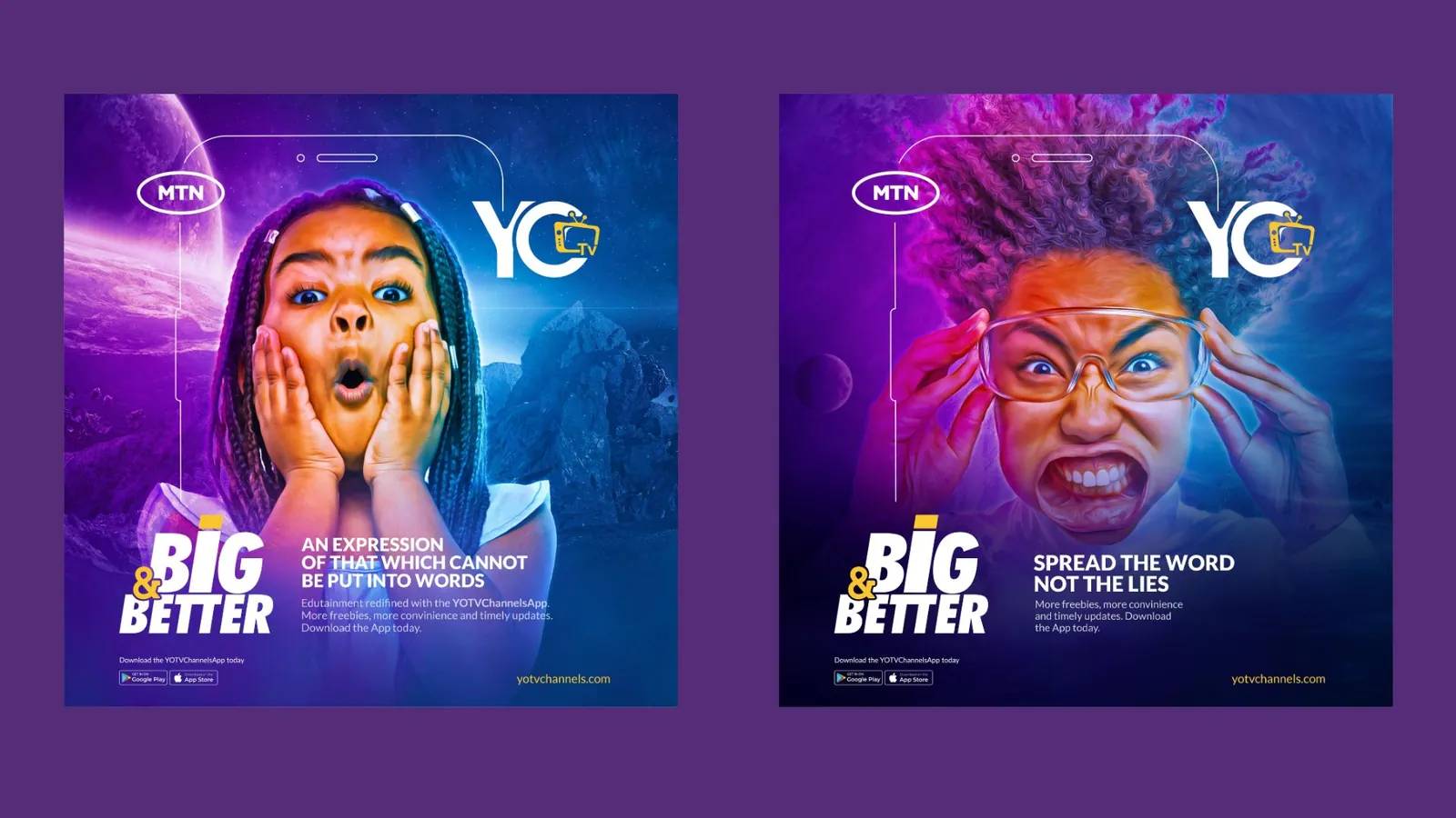 YOTV Bigger & Better campaign visual